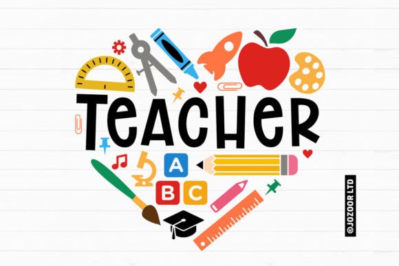 Download Teacher Heart Back to School SVG - Back to school svg Collection